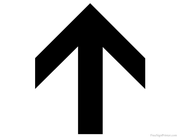 Printable Arrow Signs - Print Arrow Sign