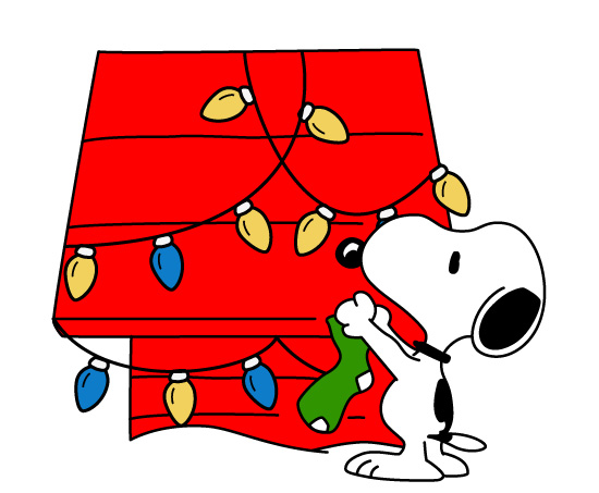 Merry X-Mas! Snoopy Christmas Cartoon Vector | Tuts King