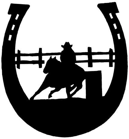 Gallery For > Barrel Racing Silhouette Clip Art