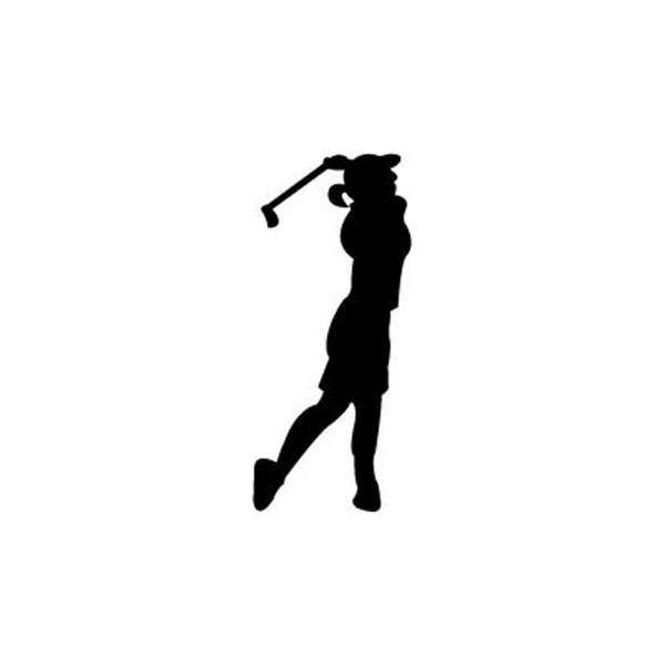Buy Lady Golfer Shadow Plan at Woodcraft - ClipArt Best - ClipArt Best
