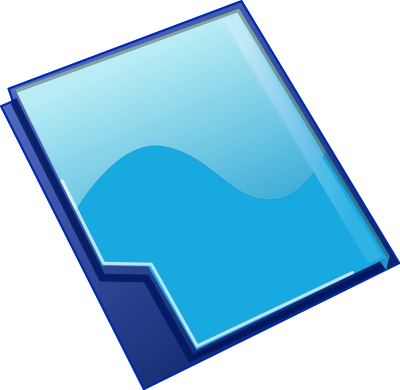 Assignment Folder Blue Clip Art Download