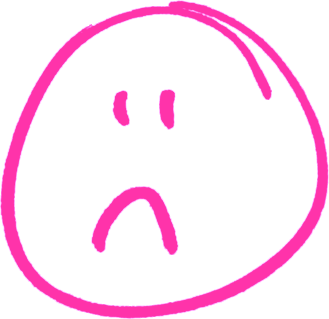 Sad Face Pink Color - ClipArt Best