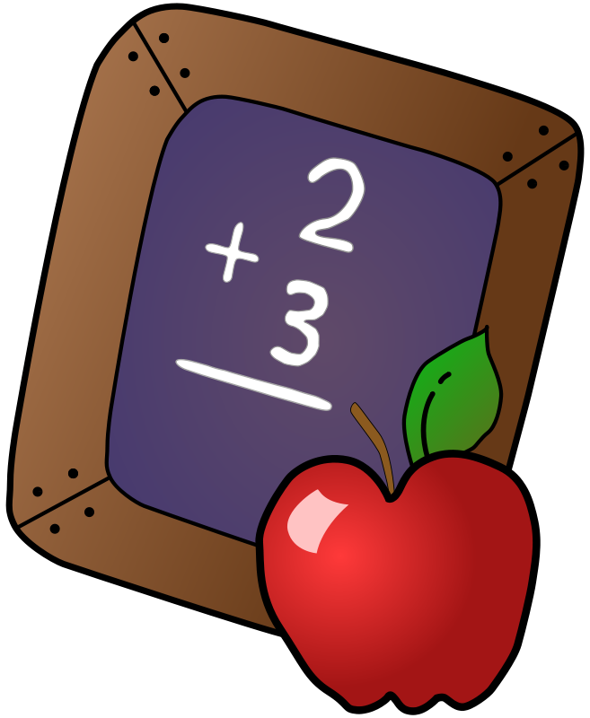 clipart teacher apple - photo #46