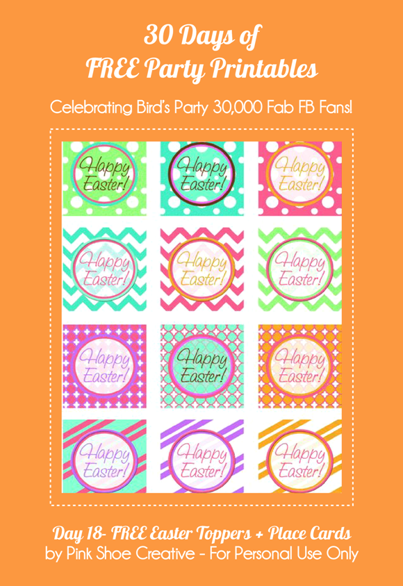 Party Printables | Party Ideas | Party Planning | Party Crafts ...