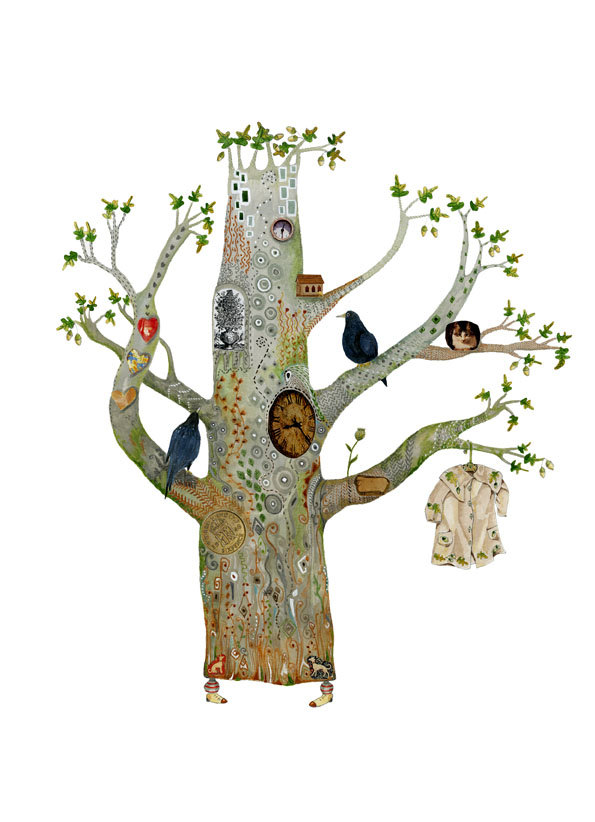 Popular items for tree illustration on Etsy