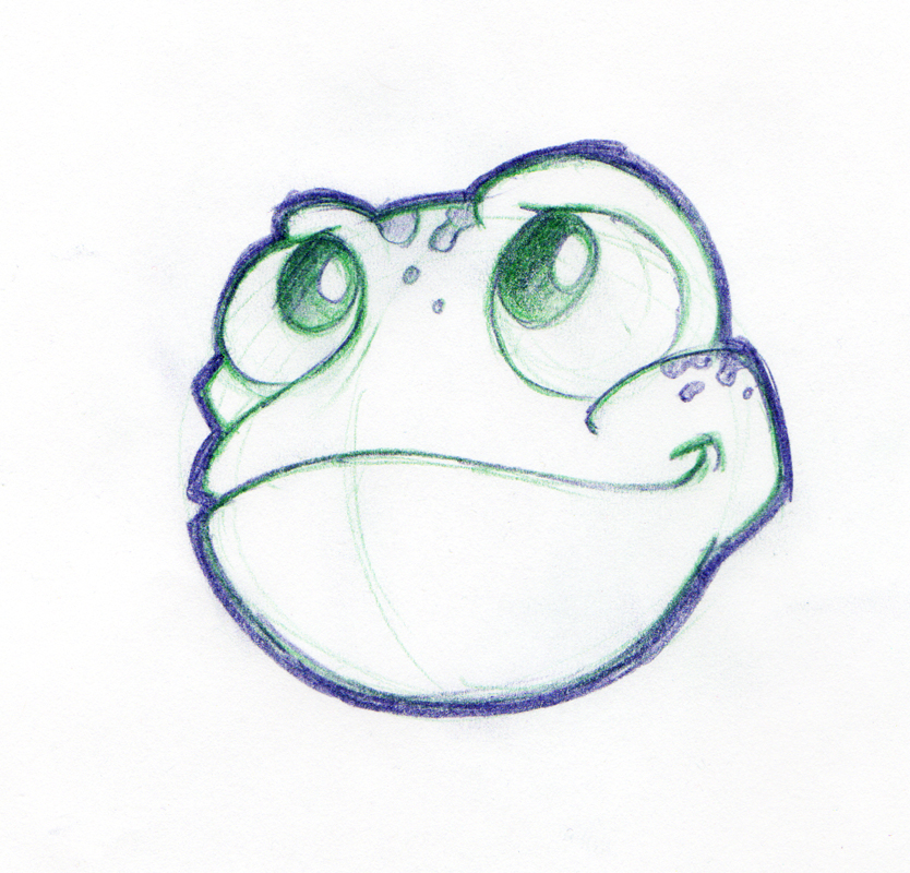 Cute Frog Drawings - Cliparts.co