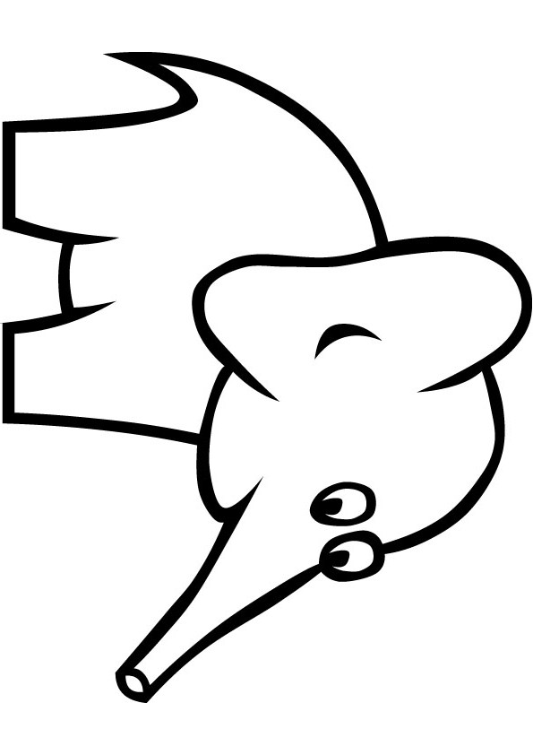 Download free baby elephant coloring book