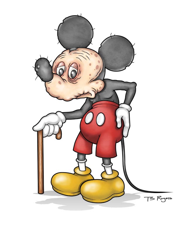 Mickey Mouse Job Redux - Teaessare Illustration & Design