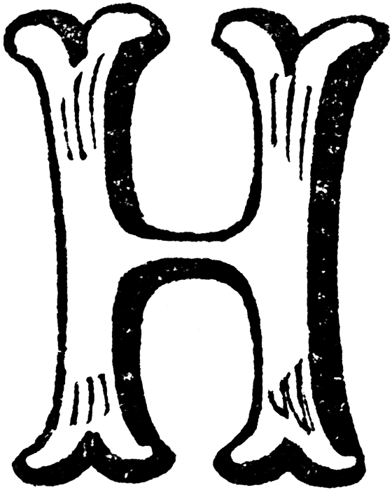Listologies: The Alphabet List: Letter "H"