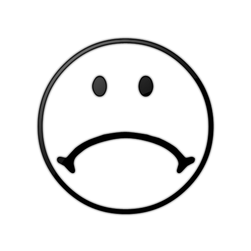Sad Face Black And White Clipart - ClipArt Best