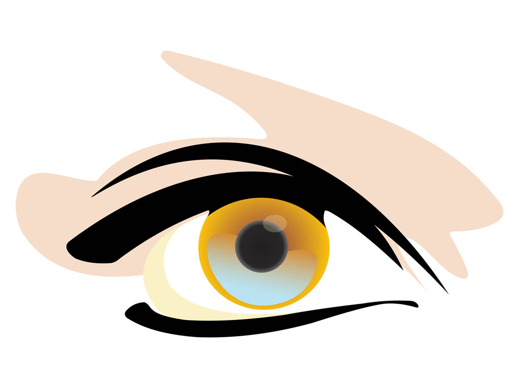 clipart of human eyes - photo #9