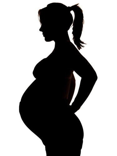 Pix For > Pregnant Woman And Man Silhouette