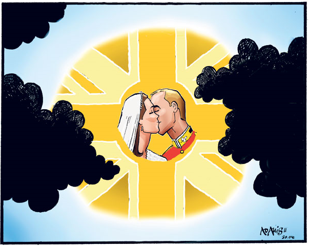 The English Blog: Cartoon: The Royal Kiss