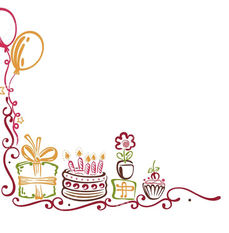 birthday border png - Google Search | Happy Birthday Quotes ...