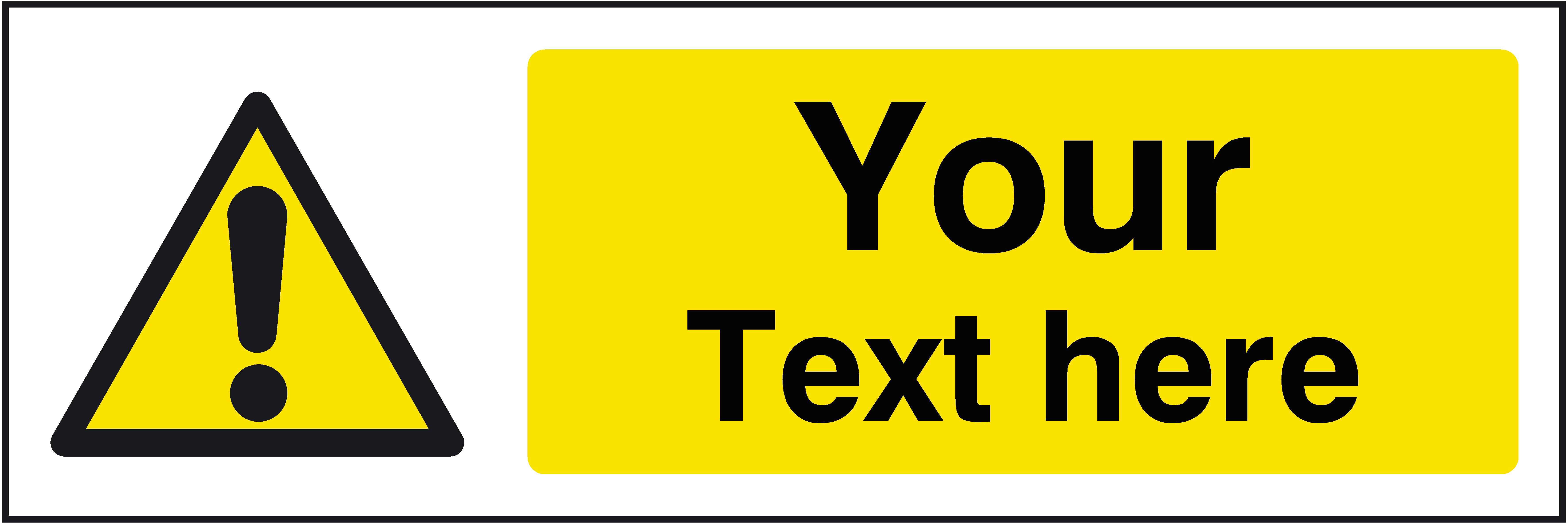 Custom Printable Signs