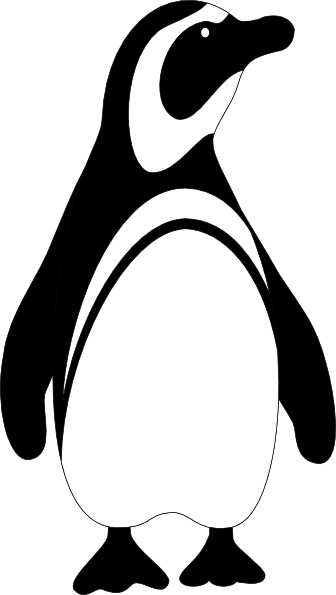 Pinguin Tux clip art Free Vector / 4Vector