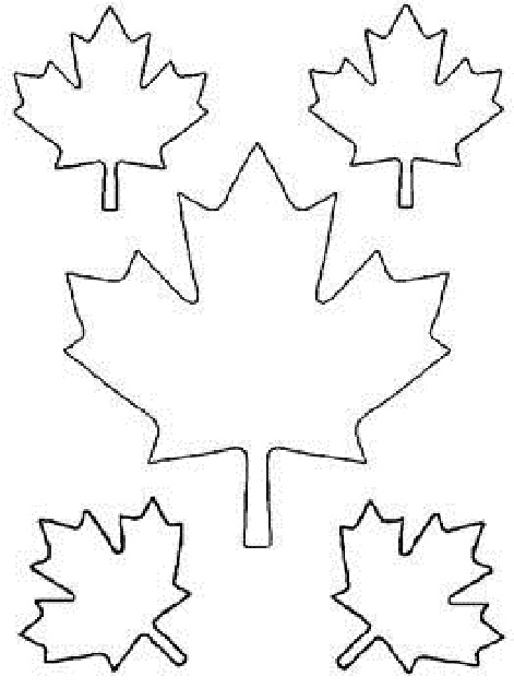 Leaves To Color | Coloring Pages