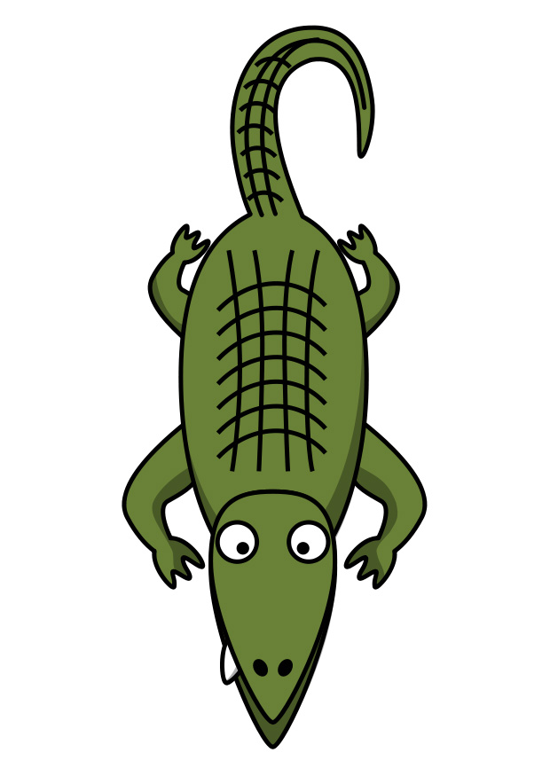 Crafts alligator 1 | 18041x Arts and crafts for children