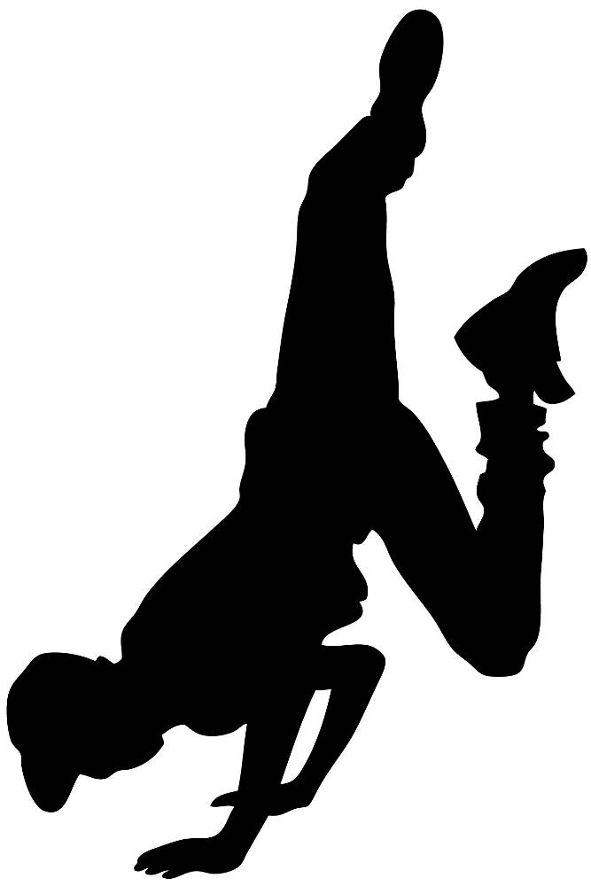 dancer clipart free silhouette - photo #6