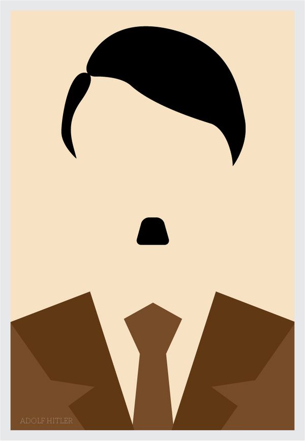 CoolPictureGallery: Famous people in minimalism