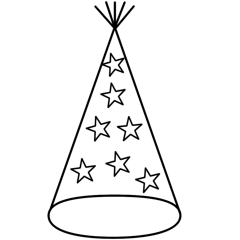 new years party hat clipart - photo #29
