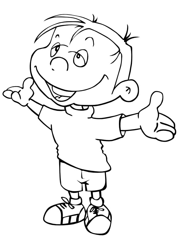 Pictxeer » Search Results » Colouring Pages Of Boy