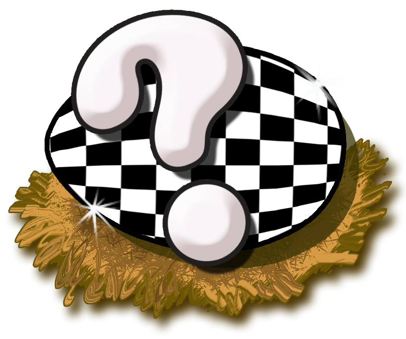 5 Checkerboard Mystery Eggs (rtd) - Animals