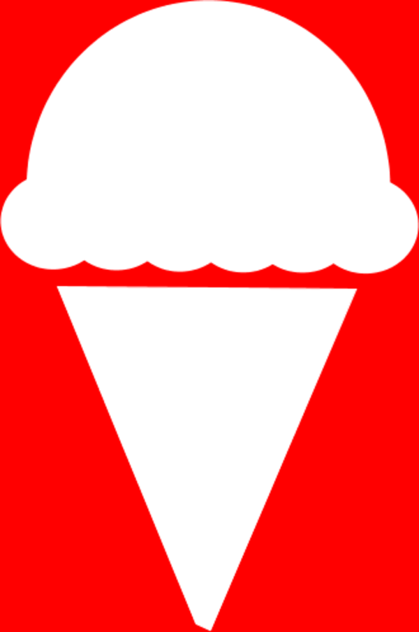 Ice Cream Icon - vector Clip Art