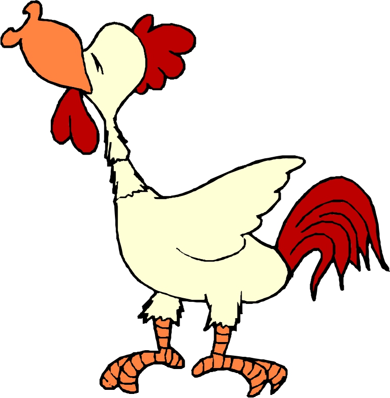 rooster animation clipart - photo #21