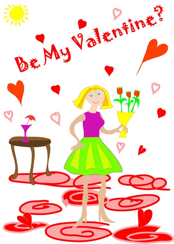 Free printable Valentine cards - free Valentines Day Cards
