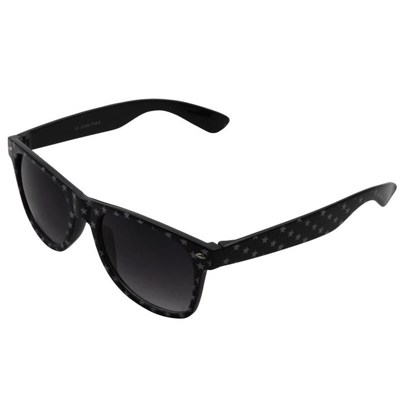 Wayfarer Sunglasses -M- black with white stars, 12.11 $