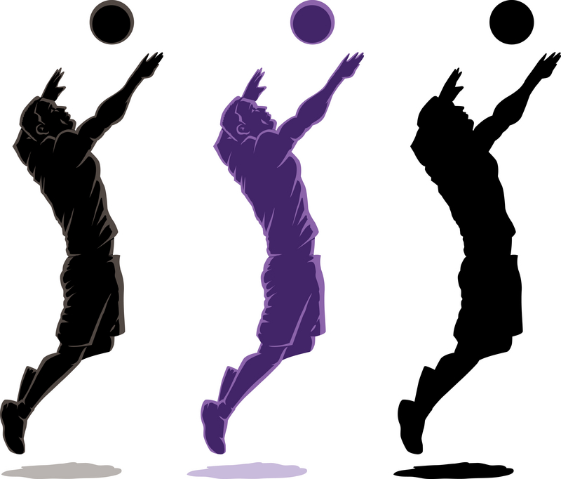 clipart girl volleyball player - photo #48