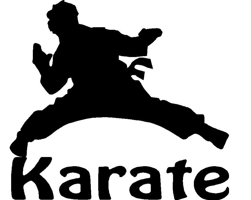 Karate Kid Decal, sport decals, spirit decals, sport spirit ...