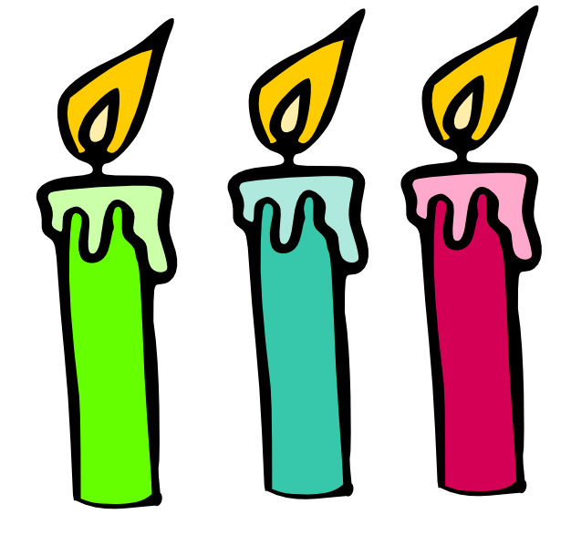 Birthday Candles - ClipArt Best - ClipArt Best