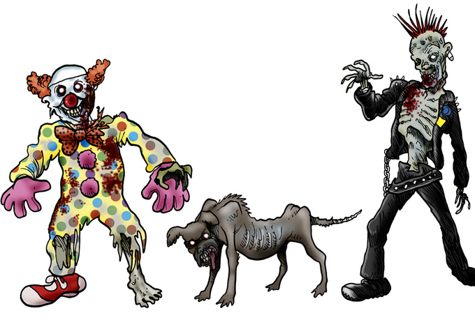 clipart of zombie - photo #39