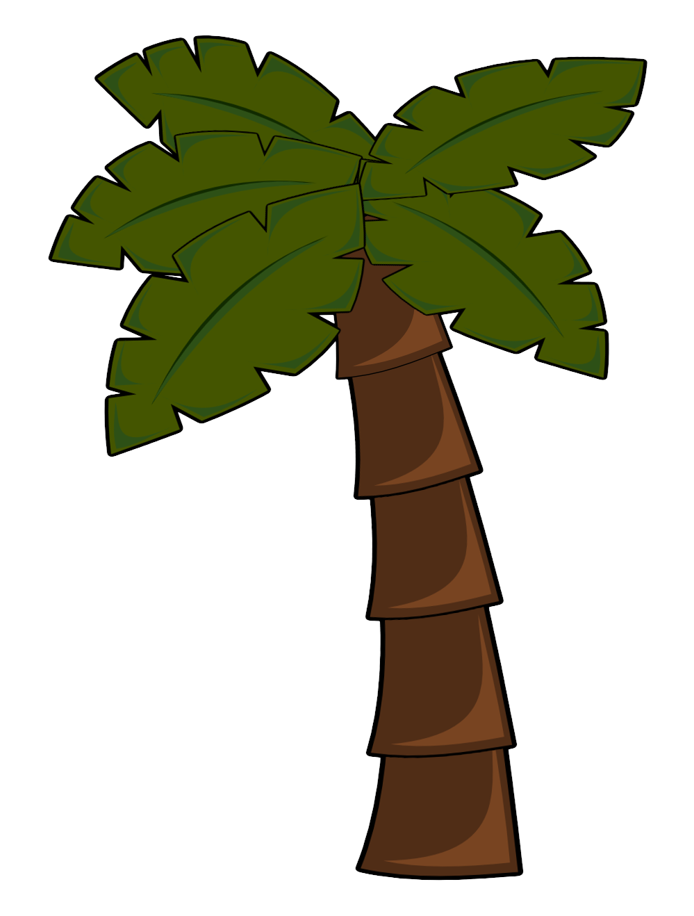 Wallpapers For > Palm Tree Clip Art Background
