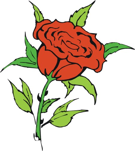 Rose Cartoon | lol-rofl.com