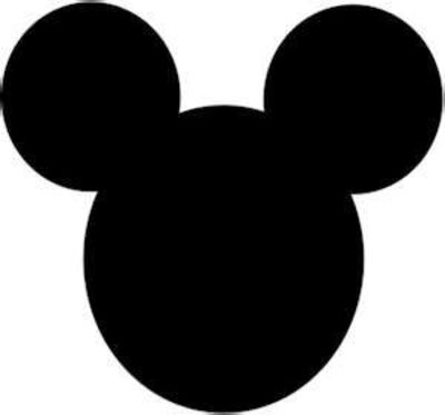 Pin Mickey Mouse Ears Printable Template Pattern Tattoo on Pinterest