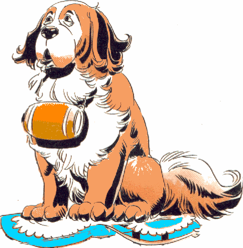 St bernard dogs Graphic Animated Gif - Graphics st bernard dogs 310224