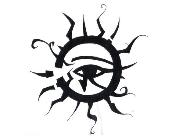 Egyptian Eye Tattoo by Isobel Parker | ArtWanted.com