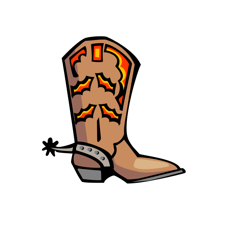 Clipart - Cowboy Boot