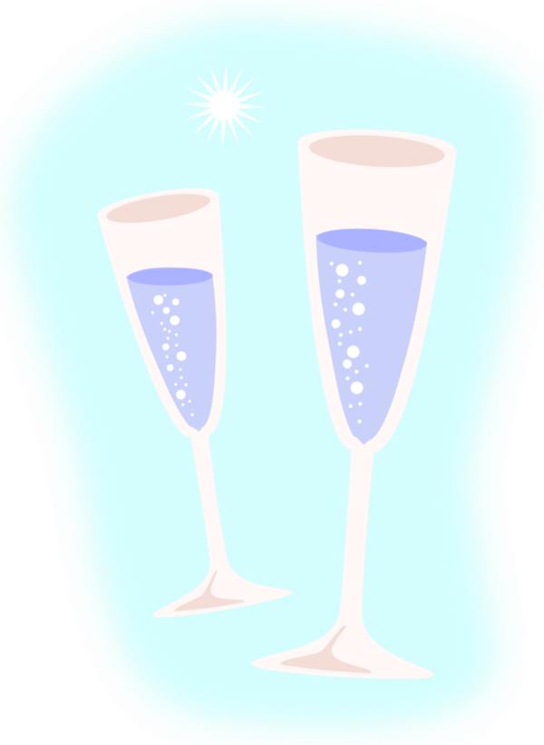 Champagne - vector Clip Art