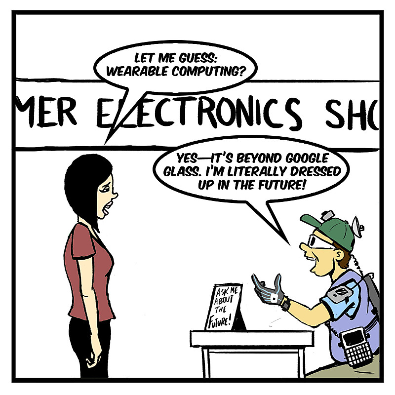 CES 2014 and The Emperor's New Wearable Computers (Cartoon ...