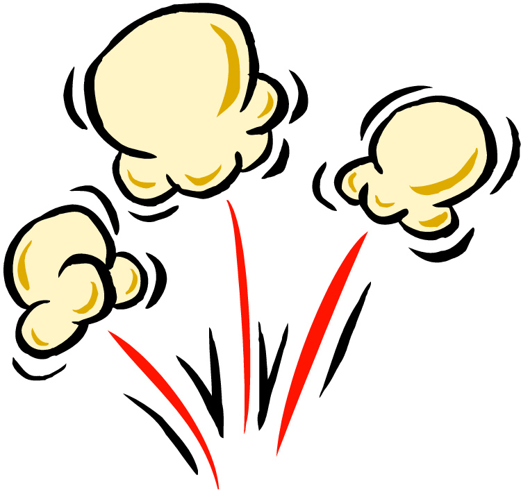 Popcorn Kernel Template Cliparts co