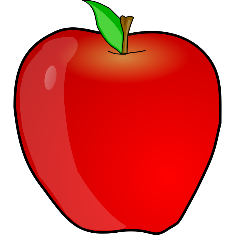 Clipart - Another apple