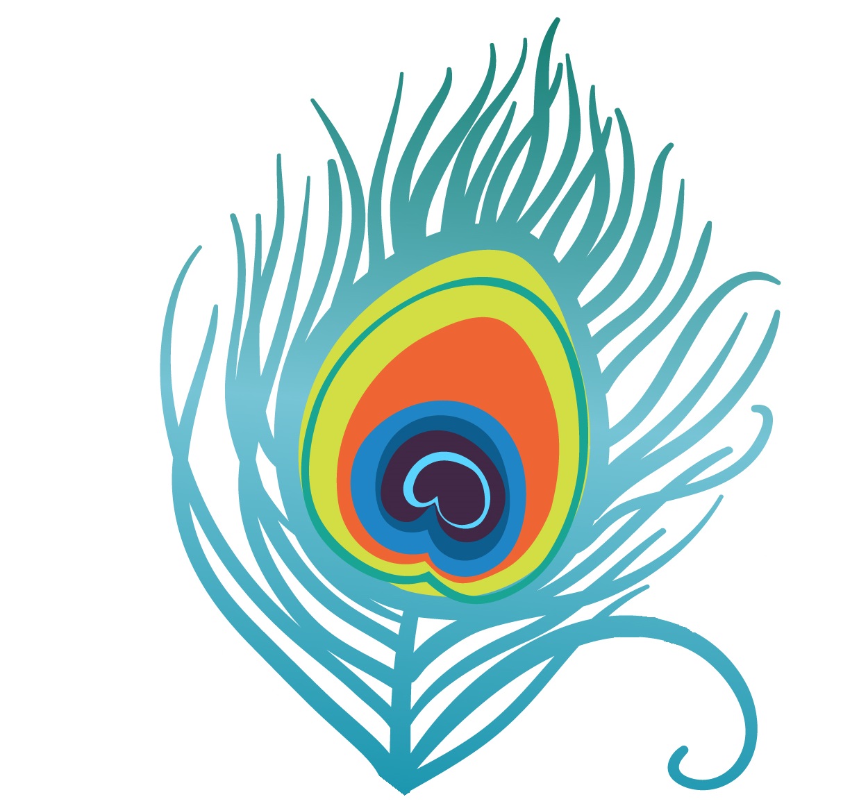 Peacock Feather Png Hires 4 Clipart - Free Clip Art Images