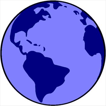 Free blue-earth-simple Clipart - Free Clipart Graphics, Images and ...