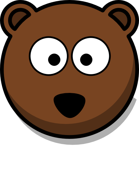 Cartoon Bear Face - Cliparts.co