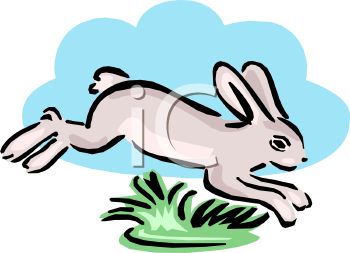 Bunny Rabbit Hopping Clipart - Free Clip Art Images - Cliparts.co