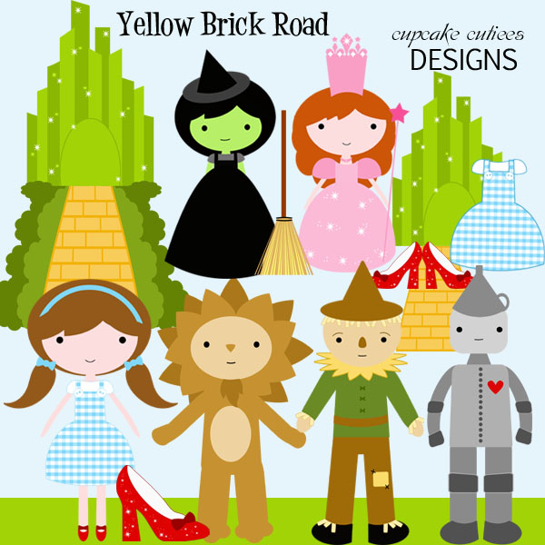 clipart of yellow brick road - photo #23